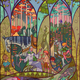 Illustration for article titled Scenes from emLord of the Rings/em illustrated as brilliant stained glass windows